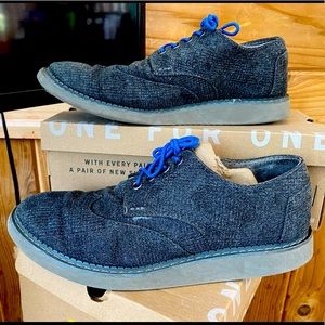 Castlebrook Grey TOMS, men’s size 7.5